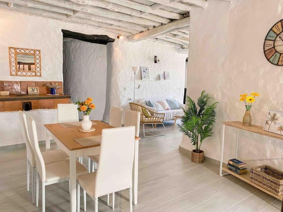 La Palmera. Casa Rural Con Piscina Privada. Benadalid Exterior foto