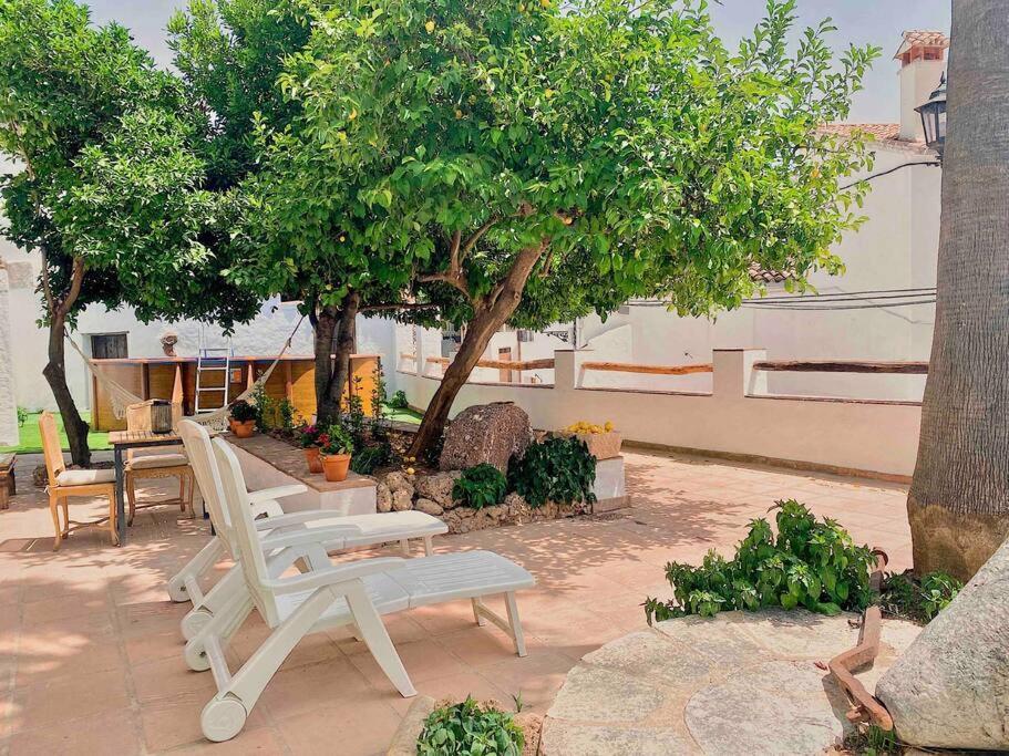 La Palmera. Casa Rural Con Piscina Privada. Benadalid Exterior foto