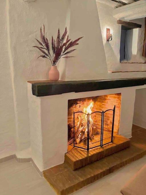 La Palmera. Casa Rural Con Piscina Privada. Benadalid Exterior foto