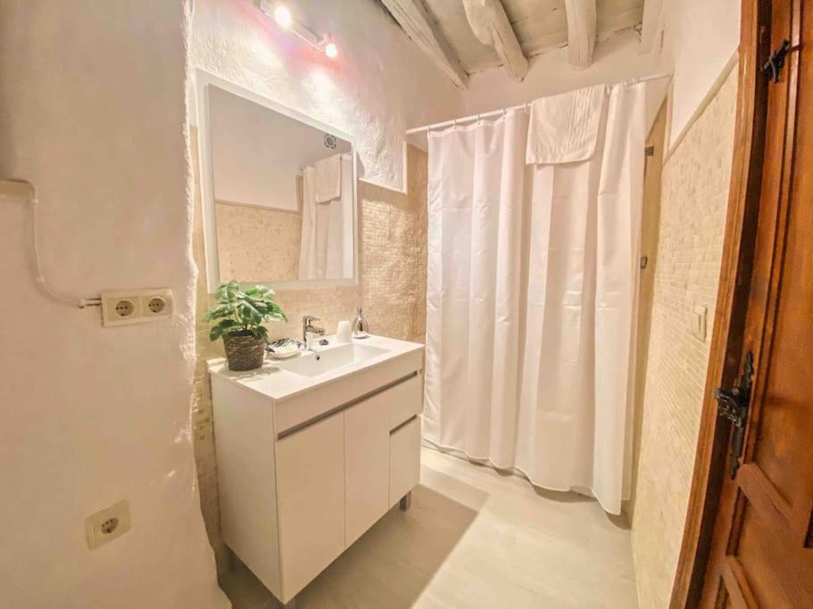 La Palmera. Casa Rural Con Piscina Privada. Benadalid Exterior foto